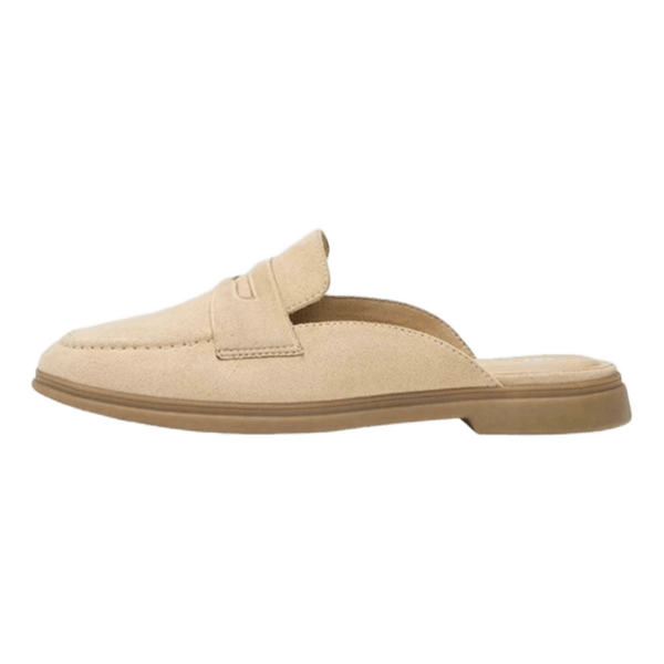 Beige loafers