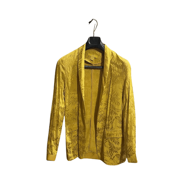 Yellow Floral Blazer