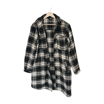 Checkered coat