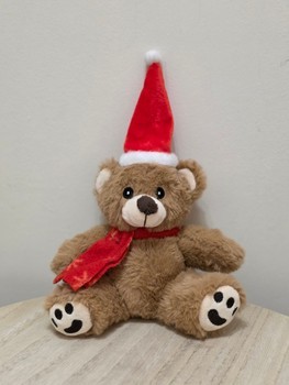 Christmas plush teddy bear