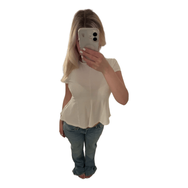 Blåa jeans