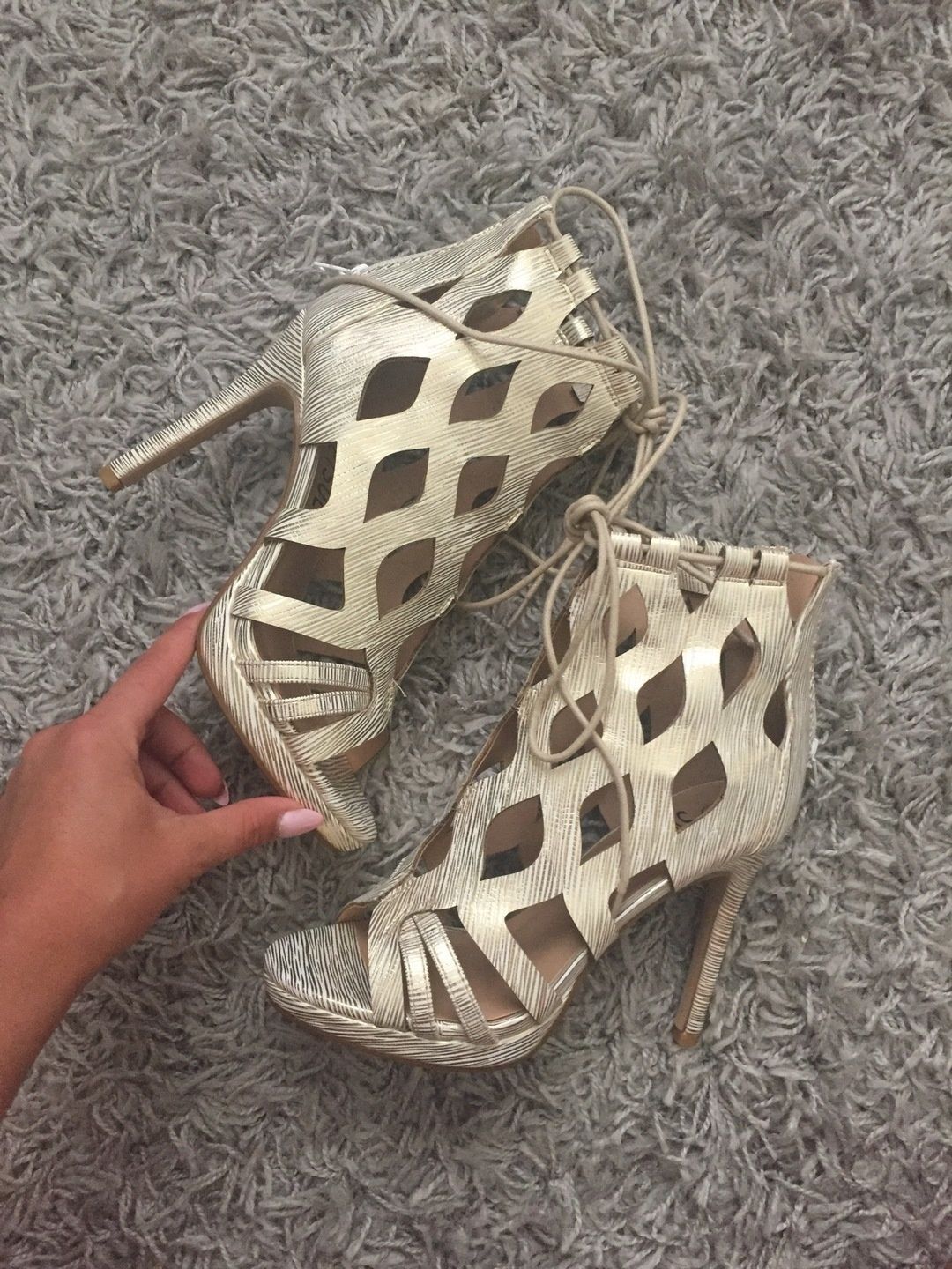 Sweet suede heels
