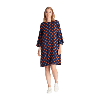 Navy POM POM dress