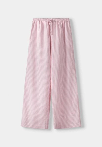 Straight leg pants light pink