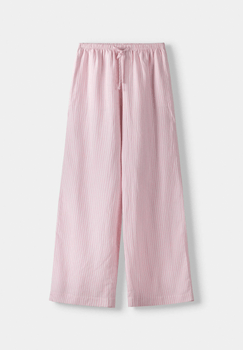Straight leg pants light pink