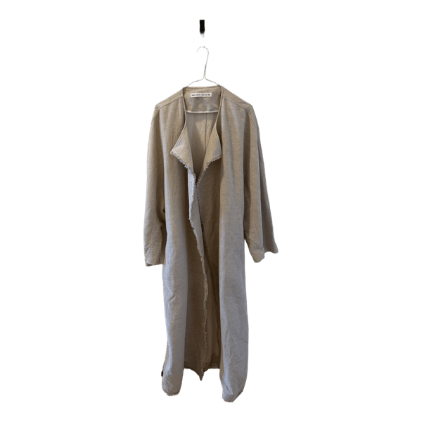 Smuk hør trenchcoat