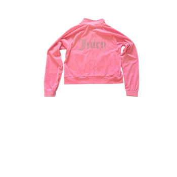 Pinkki juicy couture velour huppari/takki
