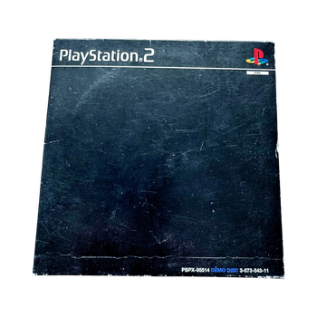 PS2 PBPX-95514 Demo Disc ja alkuperäiset pahvikannet