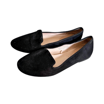 Mustat mokka slip-on kengät