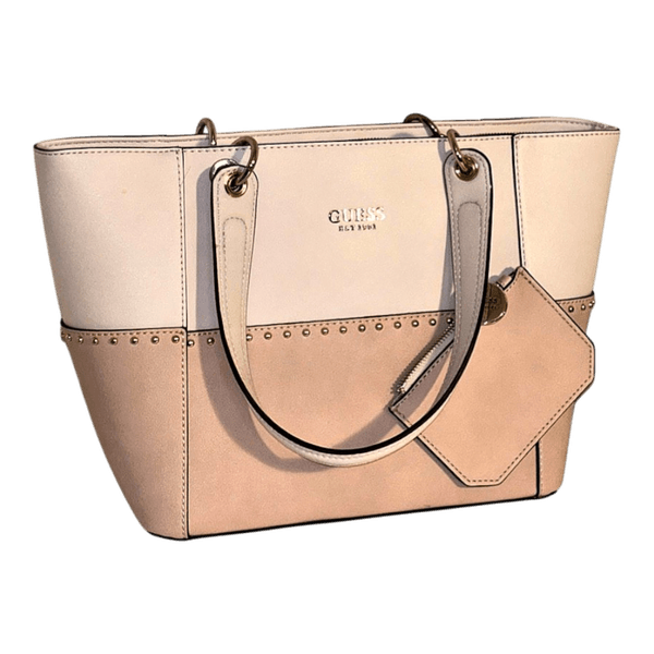 Guess two-tone handbag