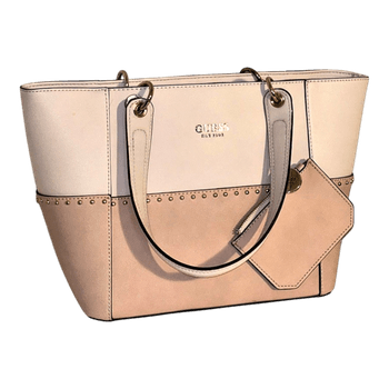 Guess two-tone handbag