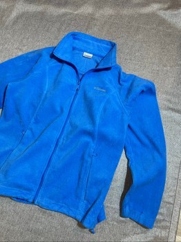 Columbia blue fleece jacket