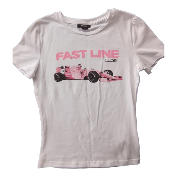 White graphic t-shirt