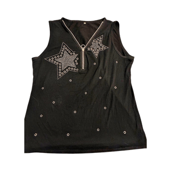 Mustat tähtikuvioiset topit