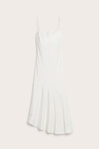 Asymmetric slip dress