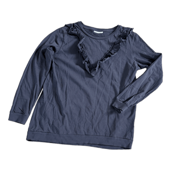 Blue delicate long sleeve top