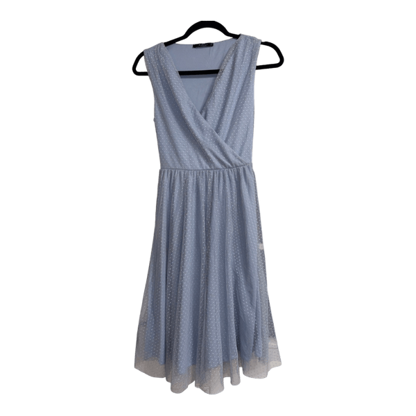 Light blue midi dress