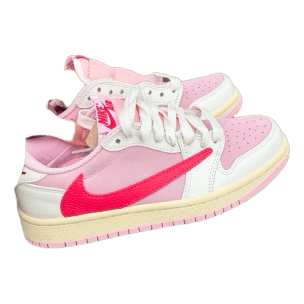 Travis Scott x Air Jordan 1 Retro Low OG SP "Sail Tropical Pink"