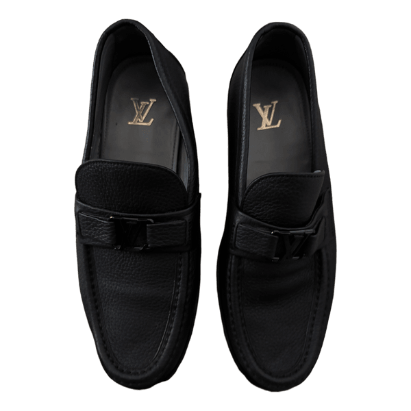 Louis Vuitton black loafers