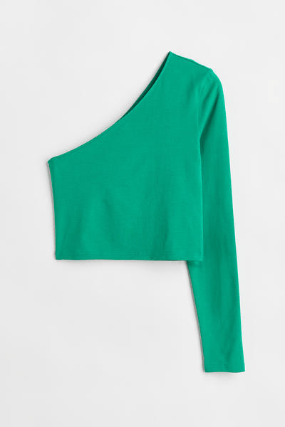 Short one shoulder top
