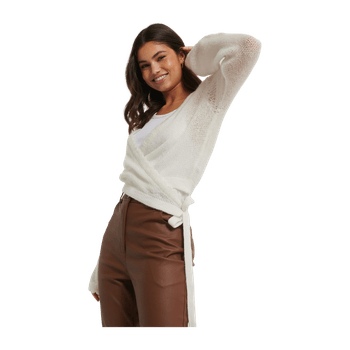 Wrap Knitted Sweater