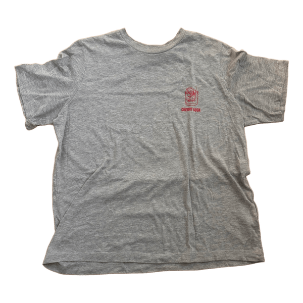 Grå t-shirt med print