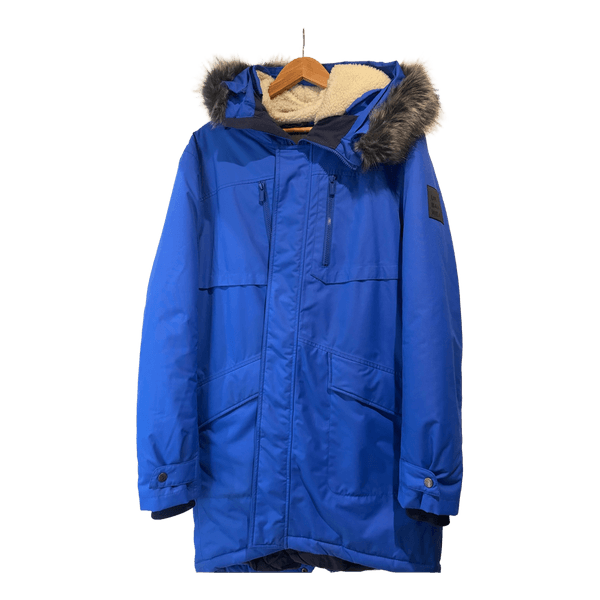 Huppa blue hooded parka