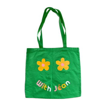 With jéan bag