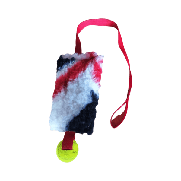 koiran lelu käsintehty 