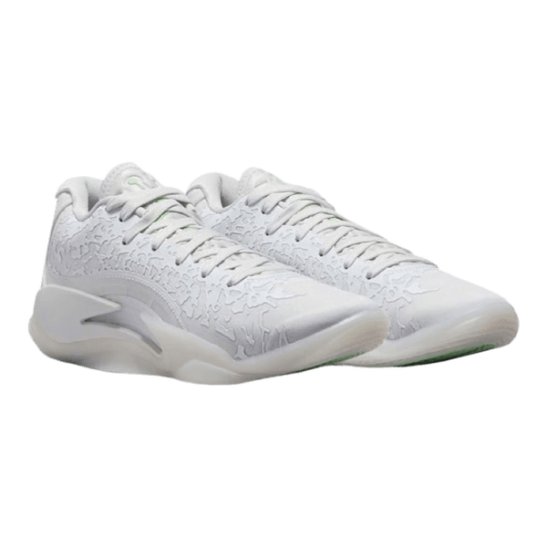 Grey/white Jordan sneakers