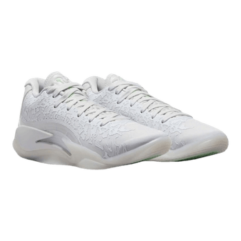 Grey/white Jordan sneakers