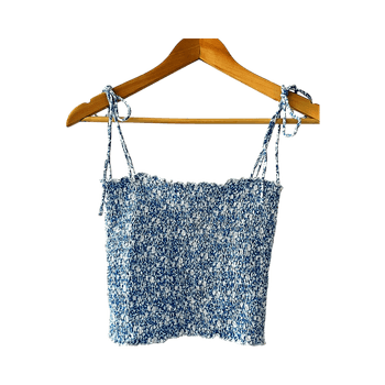 Smocked tank top
