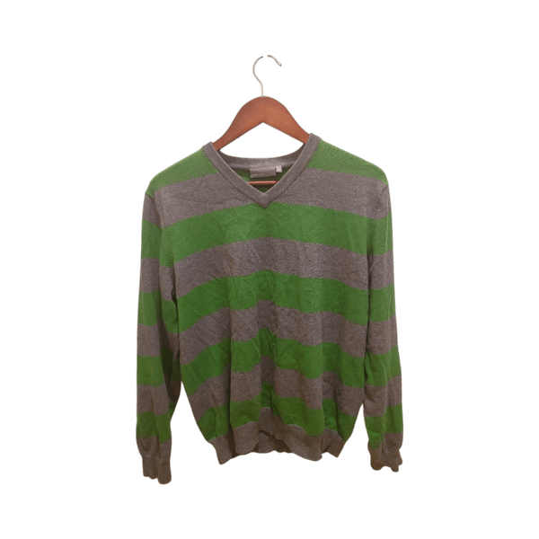 Race marine V-neck
