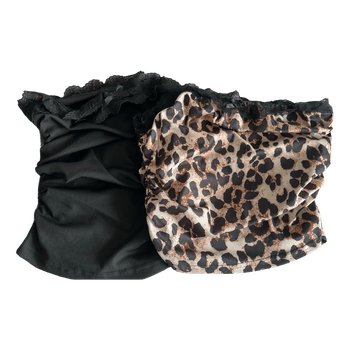 Two strapless tube tops