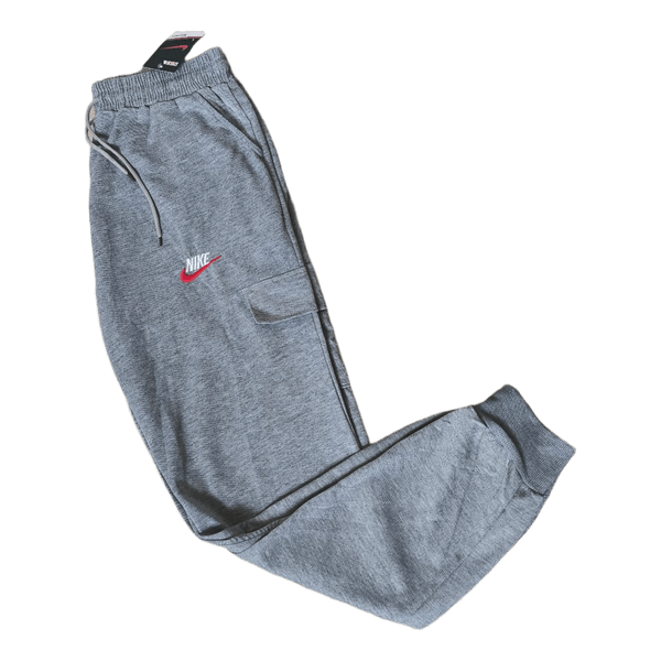Pilkos Nike sportinės kelnės