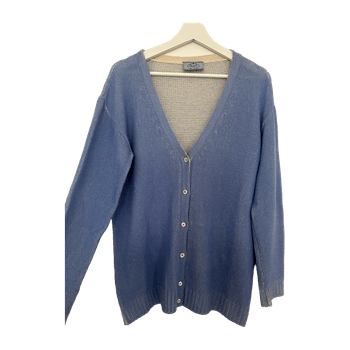 Baby blue Prada knit