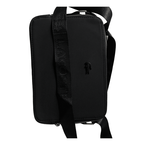 Black Lacoste crossbody bag