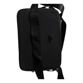Black Lacoste crossbody bag