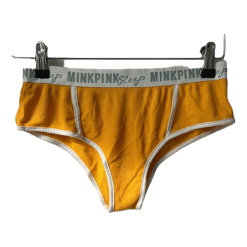 Gul Minkpink nattøj