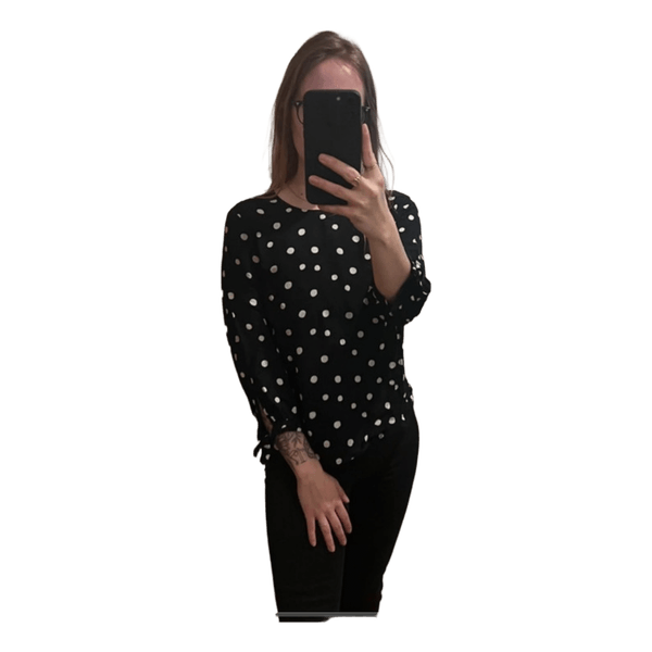 Reserved polka dot blouse
