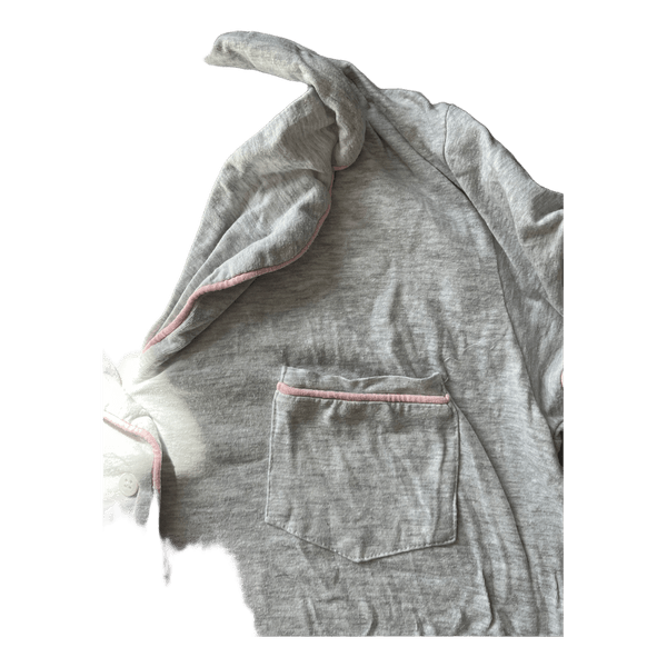 Grey pajama top