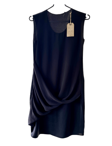 AllSaints black draped dress