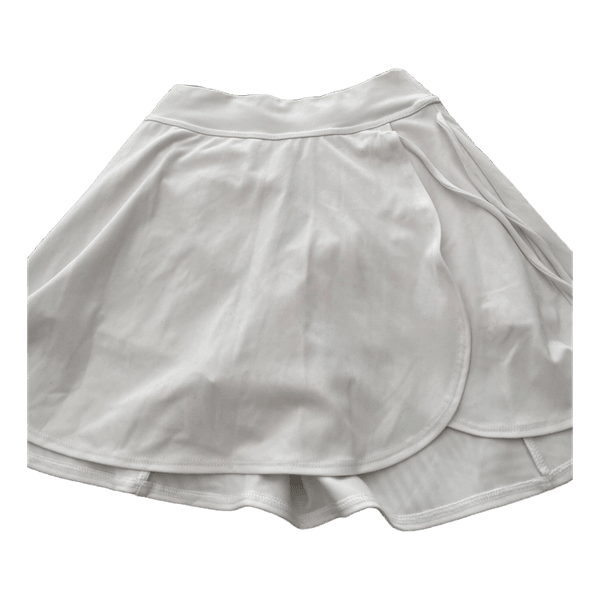White sports skort