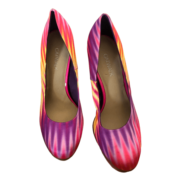 Catwalk flerfarvede stiletter