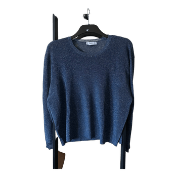 Blue shimmer sweater