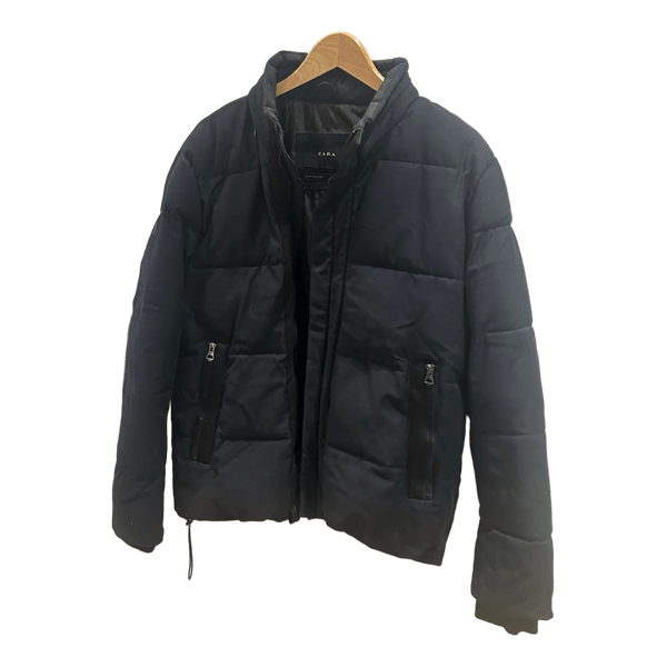Zara black puffer jacket