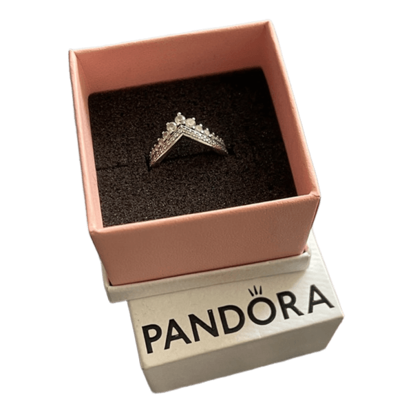 Pandora wishbone ring