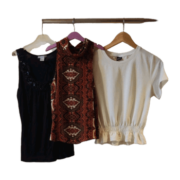 H&m/bik bok/gina tricot top