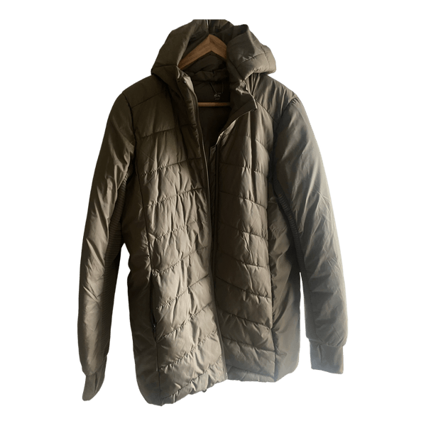 H&M Sport khaki green coat