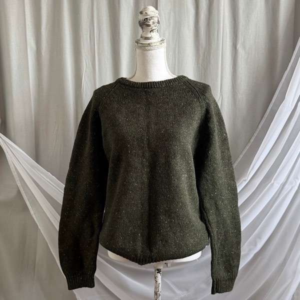 Carhartt green brown Anglistic knitted sweater